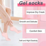 Soft Silicone Foot Care Socks – Deep Moisture Treatment 🦶🌿💧