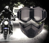 Protective Bike Face Mask & Goggles – Trendy Rider Accessory 💨🔥