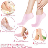 Soft Silicone Foot Care Socks – Deep Moisture Treatment 🦶🌿💧