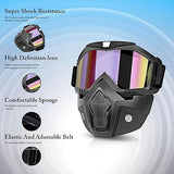 Protective Bike Face Mask & Goggles – Trendy Rider Accessory 💨🔥