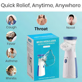PureBreath™ – Compact Nebulizer | Portable, Silent & Fast Relief 🌬️💙