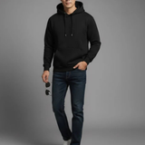 Premium Black Hoodie Unisex | Warm, Stylish & Comfortable Sweatshirt
