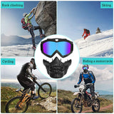 Protective Bike Face Mask & Goggles – Trendy Rider Accessory 💨🔥